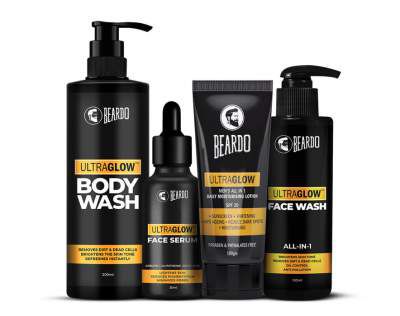 Beardo HEAD TO TOE GLOW Combo
