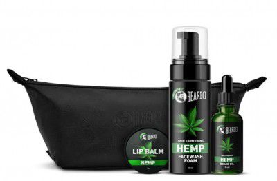 Beardo HEMP Essential Trio + Free Activated Charcoal Facewash 25ml @ 499