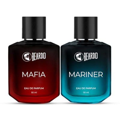 Beardo Mariner Perfume & Mafia Parfume Perfume For Men (50Ml X Pack Of 2)