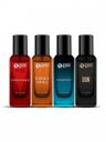 BEARDO Men Set of 4 Eau De Parfum 20 ml each - Whisky Smoke + Godfather + Mariner + Don...