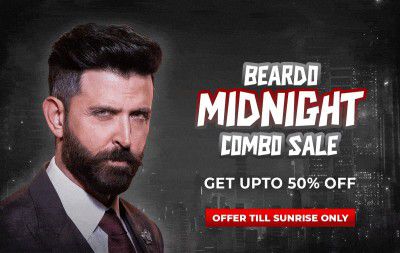 Beardo Midnight Combo Sale: up to 50% OFF