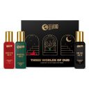 Beardo Oud Perfumes Giftset for Men - Three Worlds of Oud 3x20ml ...