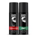 Beardo Perfume Deo Spray - LEGACY & GODFATHER Deodorant for Men (150ml x 2) | Long Lasting Deo for Men...
