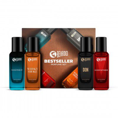 BEARDO Perfume Giftset For Men, 20ml x 4