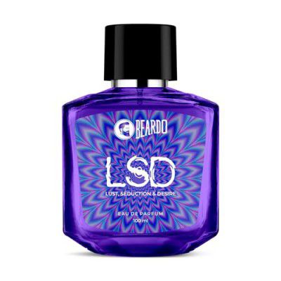 BEARDO Perfume LSD Eau De Parfum, Amber Spicy Scent, Strong EDP Long Lasting Fragrance Concentrated Sprays, Gift, 100 ml
