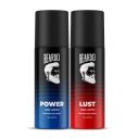 Beardo Power & Lust Perfume Body Spray - (Set of 2)...