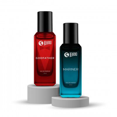 Beardo The Everyday Combo- GodFather & Mariner Perfume for Men (20ml x 2)