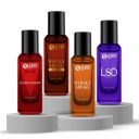 Beardo The Smoke Legacy Pack- Whisky Smoke,Whiskey Smoke Bourbon,GodFather & LSD Perfume (20ml x 4) ...