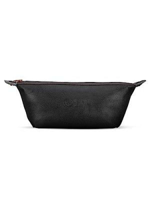 Beardo Travel Pouch for Accessories|Stylish Toiletry Organizer Kit for Men & Women, 22 x 15.4 x 15.4 Centimeters, Black