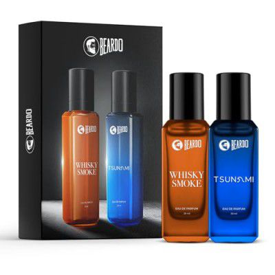 Beardo Whisky Smoke & Tsunami Perfume Combo (20 ml x 2)