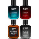 Beardo Whisky Smoke, Black Musk, Mariner & Mafia Perfume For Men (50Ml X Pack Of 4)...