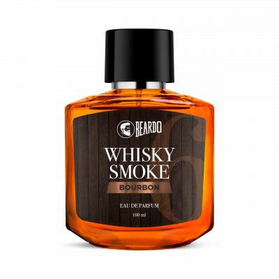 Beardo Whisky Smoke Bourbon Perfume For Men, 100ml | Oriental, Woody, Leathery Eau De Parfum