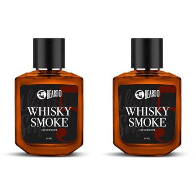 Beardo Whisky Smoke Perfume For Men, 50Ml X 2 | Eau De Parfum | Spicy, Woody Oudh