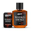 Beardo Whisky Smoke Solid Perfume 10g, & Whiskey Smoke Perfume 50ml (Set of 2)