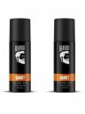 BEARDO Beardo Set of 2 Bandit Long Lasting Perfume Body Spray - 100g Each...