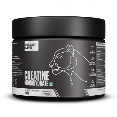 BeastLife Creatine Monohydrate Powder 100g (33 Servings)