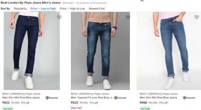 Beat London By Pepe Jeans For Men | Starts At 647