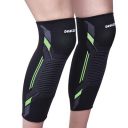beatXP Black & Green Color 3D Knee Support For Men & Women (Pack Of 2) | Knee Compression Support For Pain Relief, Injury Recovery, Sports, Gym, Cycling, Breathable & Light Weight With 2 Way Stretchab...