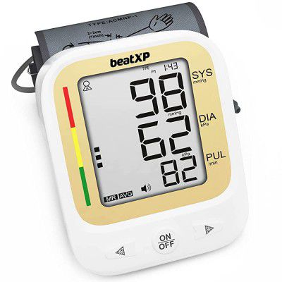 beatXP BP Machine - Fully Automatic Blood Pressure Monitor Large Cuff Size