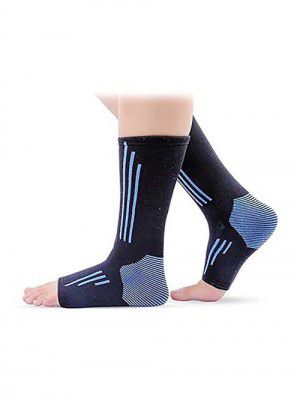 beatXP Compression Socks - XLarge (Black and Blue)