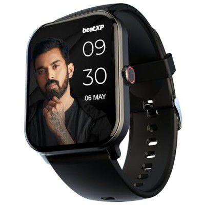 beatXP Marv Neo 1.85” (4.6 cm) Display, Bluetooth Calling Smart Watch, Smart AI Voice Assistant (Black)