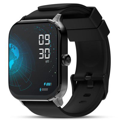 beatXP Marv Smart Watch 1.85 Large HD Display, Bluetooth Calling with EzyPair Technology(Black)