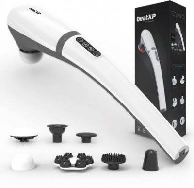 beatXP Stream Elite Hammer Cordless Body Massage Machine Full Body Pain Relief Handheld Percussion Massager  (Lava Grey)