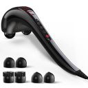 beatXP Thunder Body Massager Machine for Pain Relief with 3 Attachment Pairs - Electric Back Massager Machine Pain Relief...