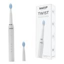 beatXP Twist Sonic Electric Toothbrush for Adults with 4X Plaque Removal & 2 Brush Heads & 3 Cleaning Modes | Rechargeable Electric Toothbrush | 20500 strokes/min with Long Battery Life (White)...