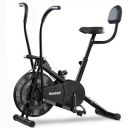 beatXP Vortex Active 2M Air Bike Exercise Cycle for Home | Gym Cycle for Workout with Adjustable Cushioned Seat | Moving Handles | Back Support Full Body Workout Gym Fitness Cycle Machine With 6 Month...