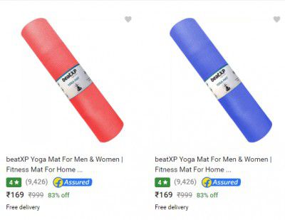 beatXP Yoga Mat Upto 84% off