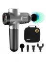 beatXPFlash Massage Gun Touch Button Body Massager Machine for Pain Relief - Metallic Silver...