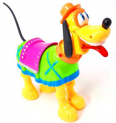 BEAU STUTI Lovely Colourful Walking Dog Toy Set with Light and Music for Kids.