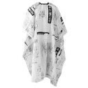 BEAUTRISTRO Printed Hair Cutting Sheet Apron Hairdressing Gown Cape Hair Cutting Barber Cloth Salon Accessories...