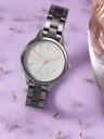 bebe Women Grey Printed Dial & Gunmetal Toned Straps Analogue Watch BB-11-03...
