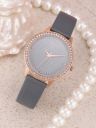 bebe Women Grey Embellished Dial Analogue Watch BB-12-02...