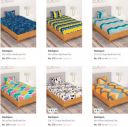 Bedspun Bedsheet Starts @179...