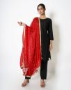 Bee 16  Women Viscose Rayon Kurta Pant Dupatta Set...