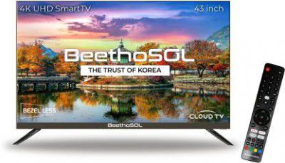 BeethoSOL 109 cm 43" ltra HD (4K) LED Smart Android TV LED4kBG4390UHDQ25-EK