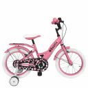 Beetle Panache 16T Kids Bike, 10 Inch Frame, Pink, Single Speed Steel Frame Bike with Support Wheels, Ideal for 5-7 Years Unisex, Height 3-4 feet...