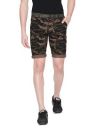 BEEVEE Mens Olive Fixed Waist 3/4th with Belt...