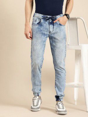 Being Human Men Heavy Fade Stretchable Jogger Fit Jeans