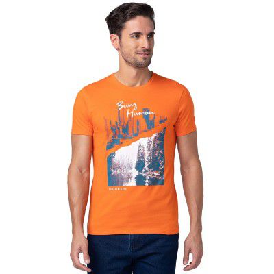 Being Human Men's Comfortable Regular Fit Casual Cotton T-Shirt | T-Shirt for Men