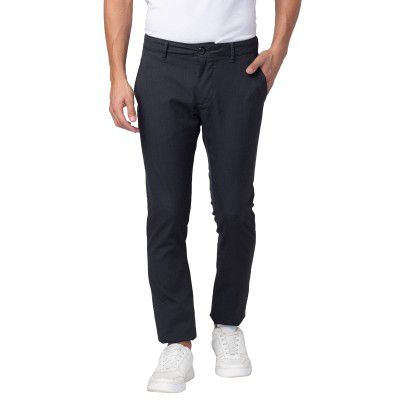 Being Human Men's Cotton Blend Slim Fit Mid Rise Chino Pant | Pant for Men