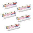 BEKKO Roll 5 Meter Food Wrapping Paper Non-Stick Ideal for Baking (Pack of 5)...