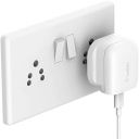 Belkin 18W USB-C (Type C) Charger Adapter for iPhone 15, 14, 12 Series, iPad & Android Phones - White...