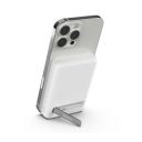 Belkin Quick Charge Magnetic Wireless Power Bank 5000mAh with Stand, Sleek Design for All iPhone 14, 13 and 12 Models, Compatible with MagSafe Covers - White Lithium Ion milliamp Hour White...