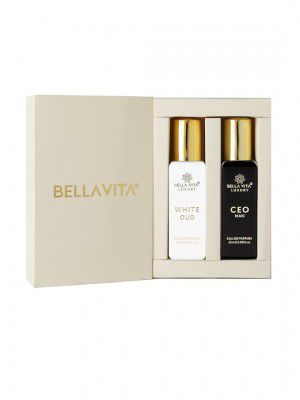 Bella Vita Organic Men Eau De Parfum 20ml Each - White Oudh & CEO Man