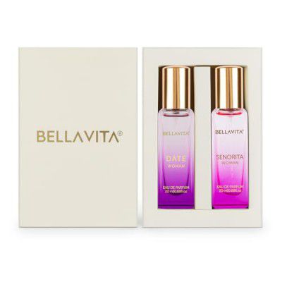 Bella Vita Luxury Date & Senorita Women Long Lasting | Perfume | EDP 2x20ml