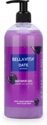 BELLAVITA DATE WOMAN Body Wash|With Fruity & Woody Notes, helps in moisturising Skin (500 ml)